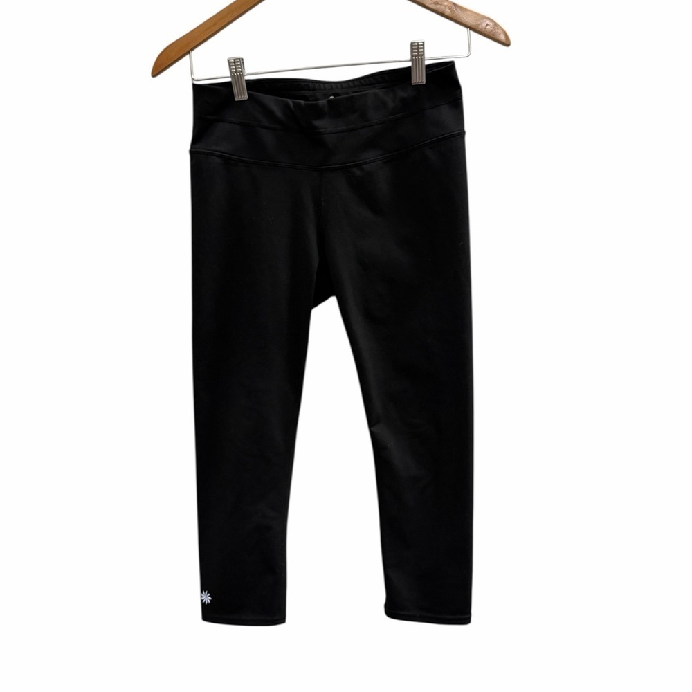 ATHLETA Sonar Capri Legging Pants Black Size Small - Picture 2 of 9